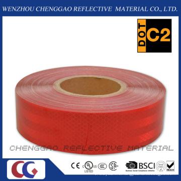 Red Vehicle Conspicuity Retro Reflective Tape for Truck (CG5700-OR)